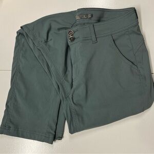 prAna Halle Straight Women’s Pants Stretch Zion Fabric Straight Leg, Size 8 Tall